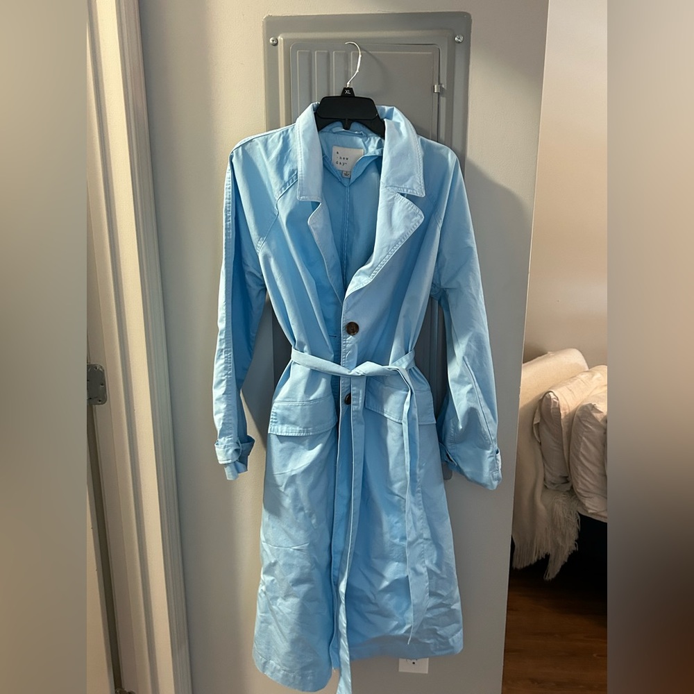 A New Day Sz. L Trench Coat